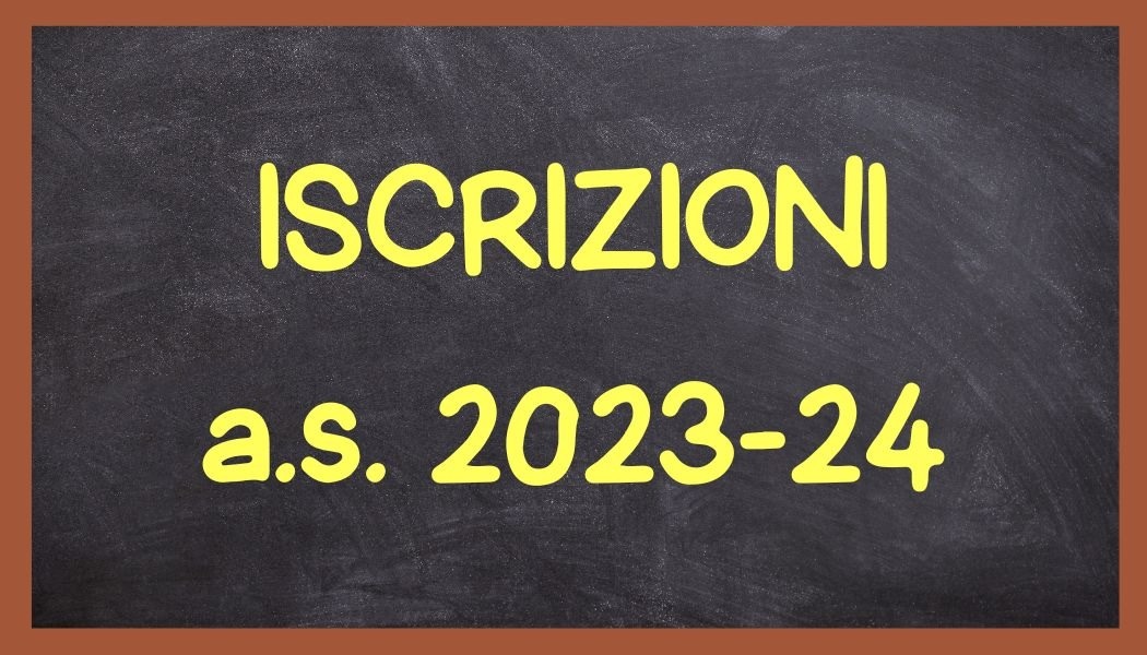 Avviso iscrizioni 2023-24